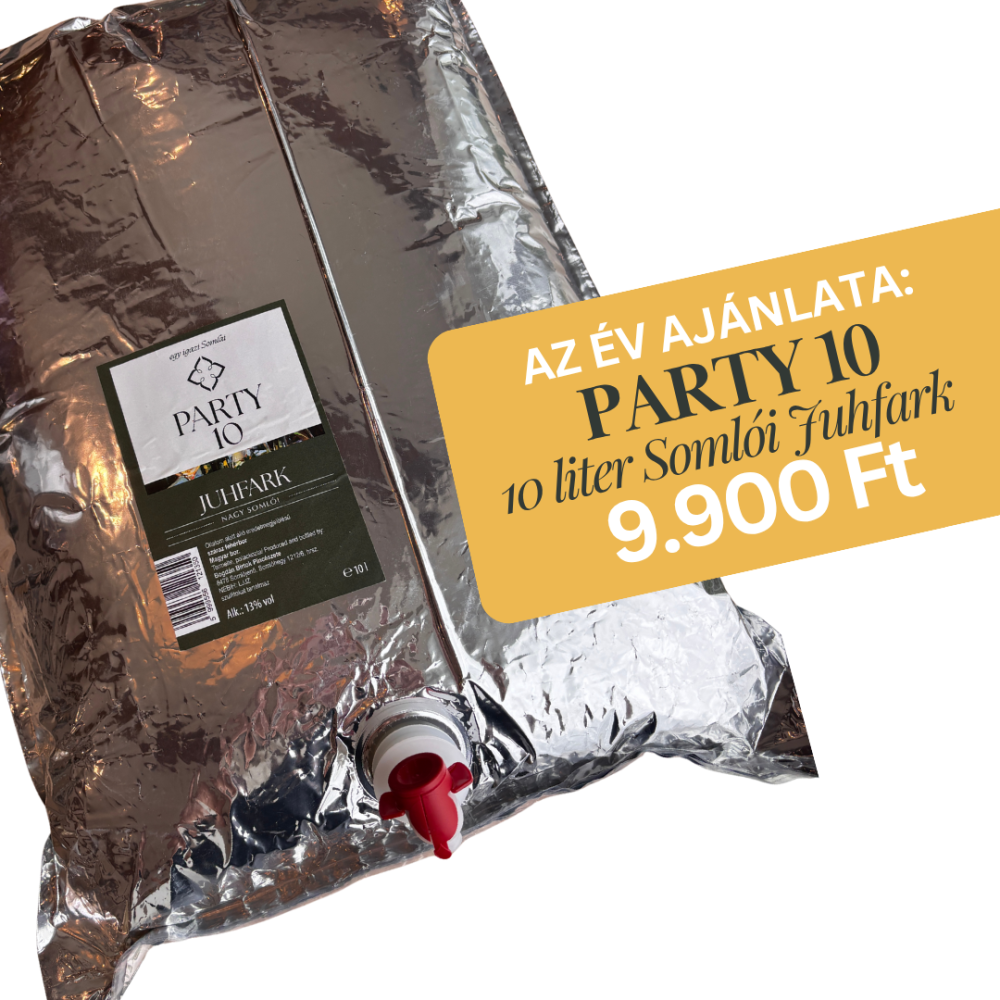 Az év ajánlata: Party 10 Juhfark, 10 literes Juhfark