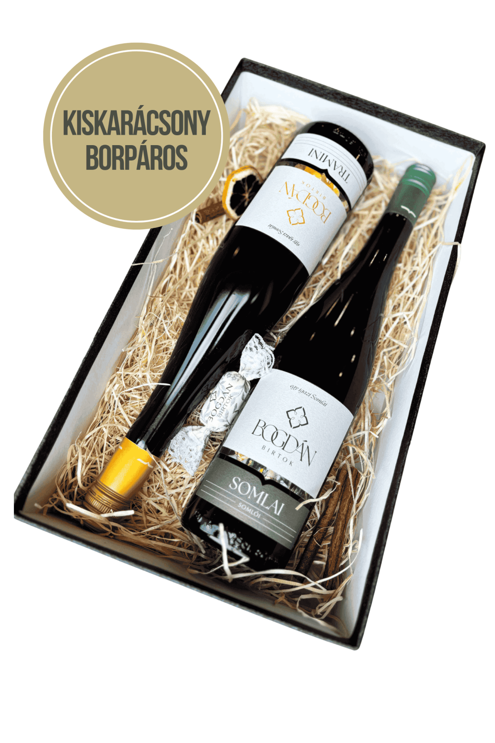 Kiskarácsony borpáros - Tramini és Somlai Cuvée