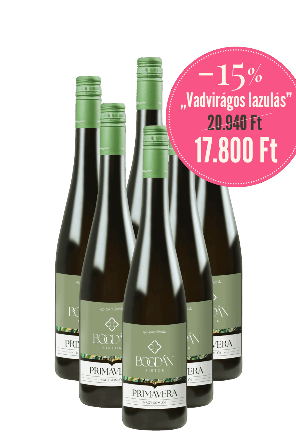 Bogdán Birtok "Vadvirágos lazulás" borcsomag