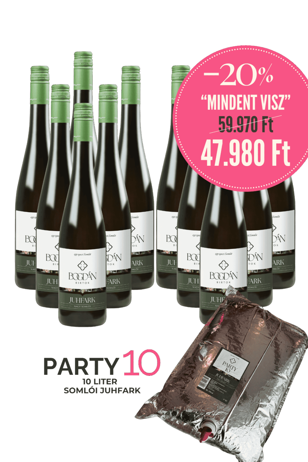 Bogdán Birtok - "Mindent visz" borcsomag