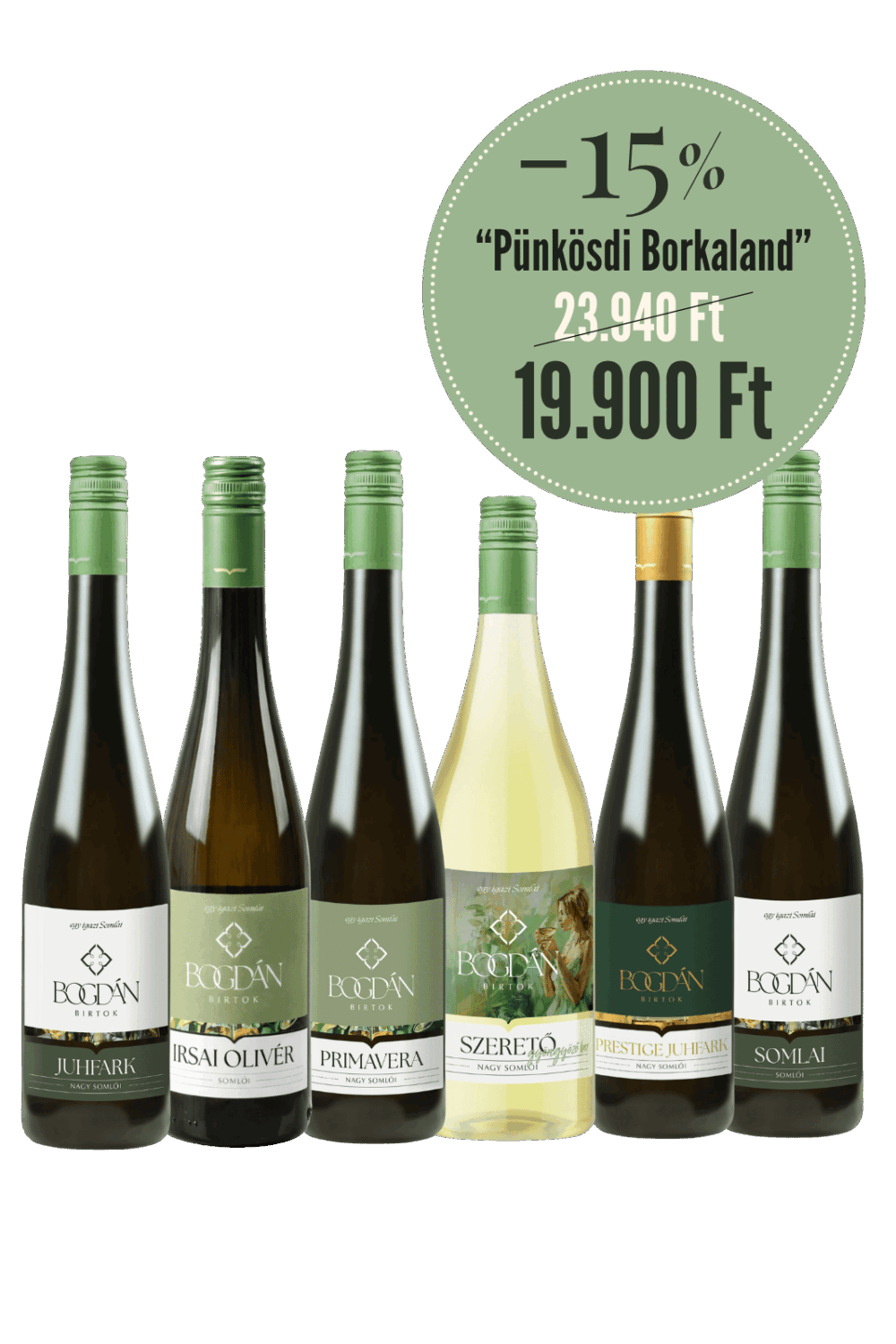 Bogdán Birtok "Pünkösdi Borkaland" borcsomag